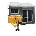 Hochwertiger verzinkter Wohnwagenanhänger mit Zelt